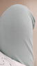 十月结晶月子服产妇春夏季薄款棉产后孕妇睡衣哺乳家居服套装绿色M码 实拍图