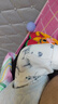 缤丽猫婴儿睡衣内衣纯棉春秋高腰护肚初生分体套装宝宝球衣秋裤打底衣服 宝宝套装-月亮羊 80 实拍图