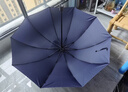 天堂伞 双人雨伞三折 雨伞加大加固三折晴雨伞全钢十骨大伞 岩石蓝 实拍图