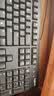罗技（Logitech）MK120 键鼠套装 有线键鼠套装 办公键鼠套装 电脑键盘 USB即插即用 全尺寸 黑色 实拍图