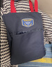 得力学生补习袋 大容量拎书袋多功能手提袋购物袋 儿童美术袋补课书包 深蓝色开学必备 实拍图