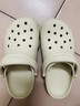 卡骆驰（CROCS）檀健次同款经典洞洞鞋轻便百搭女沙滩鞋包头拖鞋男鞋|10001 大气灰-1FT(含智必星) 36 /37(220mm) 实拍图