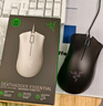 雷蛇（Razer）炼狱蝰蛇标准版有线鼠标 人体工学  电竞游戏 右手通用型 吃鸡/LOL/CS GO游戏鼠标 白色 实拍图