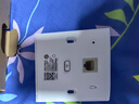 普联（TP-LINK） TL-AP302I-PoE薄款(方) 300M无线86型面板式AP 企业级酒店别墅全屋wifi接入 POE供电 AC管理 实拍图