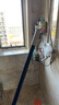 宝家洁平板拖把35cm杆长126cm配1片布XE06夹布除尘拖把 实拍图