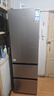 海尔（Haier）「真省电」310L三门冰箱抗菌净味一级能效风冷无霜BCD-310WGHD3E7WV(银)国家补贴 实拍图