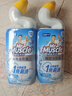威猛先生（Mr Muscle）免刷洗 强效洁厕灵 洁厕剂 馥郁繁花型 马桶清洁 600gX2瓶 实拍图