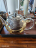 金灶（KAMJOVE） 玻璃泡茶壶耐高温304不锈钢过滤花茶壶飘逸杯煮茶壶简约式茶艺壶 A-08【800mL】搭配玻璃茶杯4个 实拍图