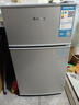 志高（CHIGO）小冰箱迷你小型家用冷藏冷冻两用宿舍出租房用双门办公室电冰箱节能省电 【店长推荐】48L银色【一级能效丨全国联保】 实拍图
