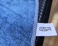 亿色（ESR）洗车毛巾 擦车专用不掉毛吸水纤维绒擦车巾大号车载内饰无痕抹布 实拍图
