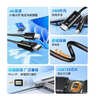 山泽Mini DP转HDMI转换器线 雷电口高清4K视频线适用苹果Surface迷你dp电脑接显示器投影仪1.5米 MD415 实拍图