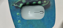 罗技（Logitech）M221 轻音鼠标 无线鼠标 办公鼠标 对称鼠标 带无线微型接收器 薄荷绿 实拍图