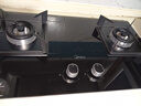 美的（Midea）【天然气】燃气灶双灶家用5.0KW大火力黑晶宽面板台嵌两用双灶 Q330【推荐新品A3】 实拍图