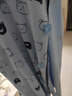 噜噜牛儿童睡衣男童纯棉春秋长袖男孩中大童小孩子家居服套装全棉 淡蓝色-17013 170 (M码建议身高160-165) 实拍图