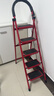 忆琳居伸缩梯人字梯梯子家用梯伸缩人字梯家用梯子折叠梯碳钢人字梯 实拍图
