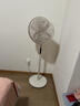 美的（Midea）【幸运草安睡2.0 MAX】一键闪装/直流变频家用轻音电风扇语音遥控落地扇 大风量一级能效卧室电扇 实拍图