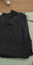 NASA GISS休闲裤男宽松直筒阔腿裤潮流长裤子 黑色直筒常规 (185/88A)2XL 实拍图