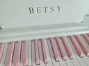 贝琪（Betsy）电钢琴重锤88键初学者成人儿童专业电子钢琴-B813白(粉键)+琴凳 实拍图