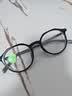 依视路（ESSILOR） 钻晶系列高清耐磨防蓝光近视超薄镜片专业配度数眼镜架男女镜框 现片2片装 来架加工 镜框+依视路膜岩高清1.67现片 实拍图