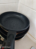 炊大皇平底锅煎锅麦饭石色不粘牛排煎蛋锅28cm磁炉通用高级JG28GJ 实拍图