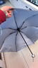 【全网爆款】手动UV折叠雨伞男女晴雨伞两用防晒遮阳黑胶伞 【新人福利】7骨 纯色随机无黑胶 实拍图