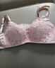 都市丽人内衣女士无钢圈文胸聚拢中薄款透气乳罩波斯菊性感蕾丝胸罩2B9506 实拍图