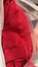 芬腾红色睡衣春夏情侣新款红品结婚新婚纯棉家居服男女大码本命年套装 实拍图