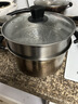 美厨（MAXCOOK）汤锅蒸锅 304不锈钢二层汤煲双层汤蒸锅蒸屉蒸格炖锅24cm MCT1229 实拍图