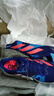 adidas adizero RC 4超轻缓震训练备赛体测薄底竞训跑鞋阿迪达斯 深蓝/浅蓝/粉   41 实拍图