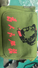 千骁为人民服务帆布包复古老式绿帆布包斜挎单肩包雷锋包红五角星包男 大包30*26cm(军绿) 实拍图