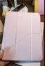 【追剧必备】2025新款ipadair7保护壳透明11代保护套5Pro带笔槽3Y苹果平板防弯摔全包轻薄亚克力 【浮光粉】Y型三角结构/稳固支撑/带笔槽 iPad5/iPad6（9.7英寸） 实拍图