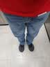 威格（Wrangler） 男士直筒牛仔裤 棉质舒适 弹力伸缩 81cmx76cm 实拍图