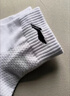 李宁（LI-NING）袜子（3双装）运动袜夏季跑步羽毛球袜男女防臭吸汗袜 实拍图