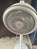 美的（Midea）【暴风循环】空气循环扇大风量摇头电风扇家用台式落地扇轻音卧室节能小风扇柔风轻羽扇 FGA24TQ 实拍图
