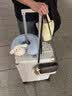 海澜之家（HLA）行李箱男轻便出差托运商务拉杆箱女大容量旅行密码箱象牙白24英寸 实拍图