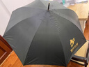 伞小满雨伞定制印刷logo图案防风加固大暴雨超大雨伞大号加厚结实抗风 黑色木直柄 实拍图