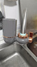 美的（Midea）净水器水龙头过滤器家用自来水滤水器直饮前置过滤器厨房卫生间通用除水垢除余氯双出水可清洗滤芯 一机三芯【两年免换滤芯】 实拍图
