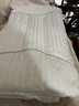 富安娜家纺枕头颈椎枕决明子护颈枕纯棉深睡草本枕芯一对 70cm*45cm白 实拍图