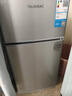 华宝小冰箱小型家用出租房用冷藏冷冻两用一级能效节能省电迷你宿舍寝室办公室二门电冰箱 【一级能效】68L银色【全国联保】 实拍图