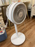 美的（Midea）【暴风循环】空气循环扇大风量摇头电风扇家用台式落地扇轻音卧室节能小风扇柔风轻羽扇 FGA24TQ 实拍图