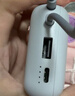 小米（MI）【3C认证】充电宝移动电源10000 自带线双向快充口袋版灰蓝色可上飞机/火车户外储能电源 实拍图