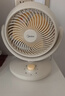 美的（Midea）【小型风扇】轻音台式桌面空气循环扇家用柔风电风扇宿舍办公迷你台扇落地扇空调伴侣 GAF18AD 实拍图