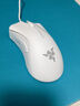 雷蛇（Razer）炼狱蝰蛇标准版有线鼠标 人体工学  电竞游戏 右手通用型 吃鸡/LOL/CS GO游戏鼠标 白色 实拍图