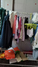 衣炫衣架落地衣帽架挂衣服落地卧室专用挂衣架晾衣架衣服出租屋置物架 【超粗32管】奶油白120cm 【多层分区收纳】送网篮+鞋架+金属轮 实拍图