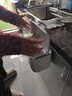佳帮手厨房垃圾桶5L家用带盖小号橱柜门壁挂式厕所卫生间客厅悬挂网红桶 实拍图