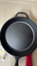 LODGE【美国进口】26CM 不易粘铸铁锅无涂层牛排煎锅通用款L8SK3 实拍图