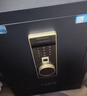 虎牌保险柜家用小型指纹密码WiFi保险箱办公全钢防盗可入墙 60金刚黑 驭尚系列（触控密码+TOUCH指纹识别） 实拍图