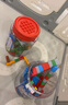 Hape(德国)PolyM塑料软积木128粒创趣超值桶装套宝宝儿童节礼物761815 实拍图