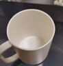 JAJALIN手柄漱口杯洗漱杯子家用儿童牙缸简约牙刷杯套装情侣刷牙杯 白色 实拍图