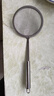 不锈钢漏勺过滤网筛极细家用滤油勺厨房油渣勺打沫勺一体成型 食品级不锈钢 2个【大号】手慢无 实拍图